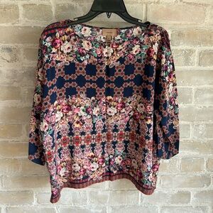 Anthropologie top, fun print!